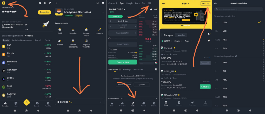 Paso a paso colocar moneda en USD dentro de Binance P2P