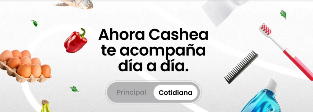 Cashea linea principal y cotidiana